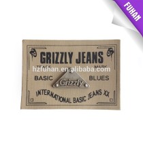 Hot selling unique design leather patches for jeans