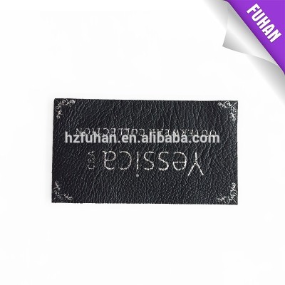 Fashion high quality leather label for jeans