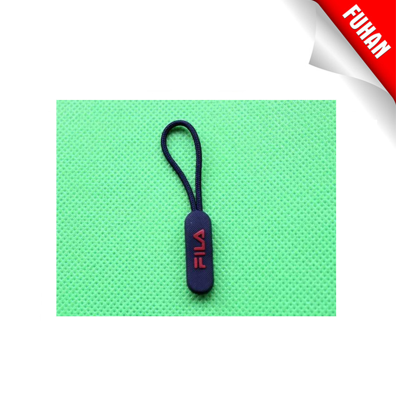 Factory new arrival custom silicone zipper puller made in China for garment