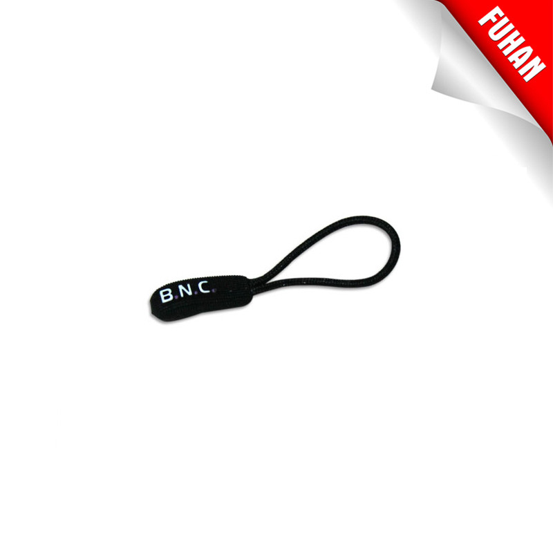 Wholesale Custom Cord Zipper Puller / Zipper Pull / Woven Zipper Slider