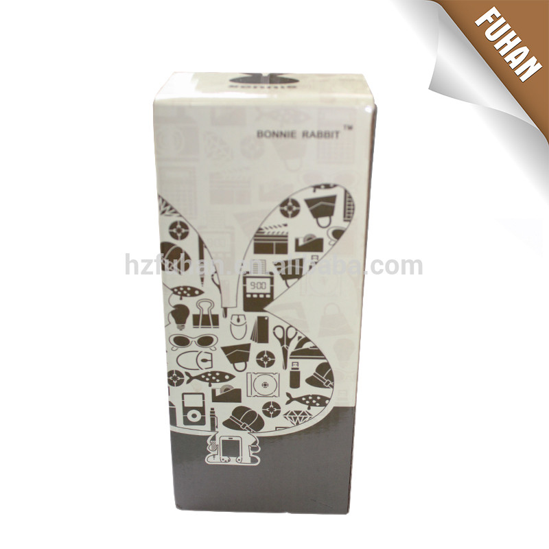 OEM Clear design paper boxes for glass installed,top quality cardboard packaging box