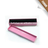 Nice hot stamping pink cardboard pen packing box