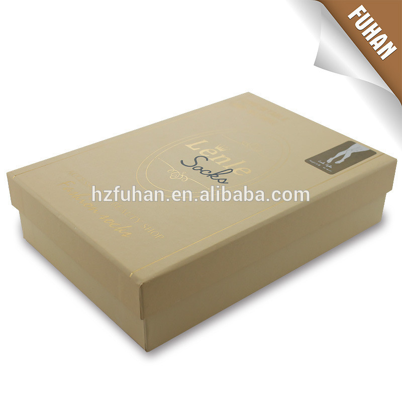 Garment printing cardboard cute and fashional packaging box