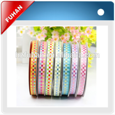Wholesale multicolored single face 100% polyester satin ribbons