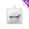 Various shape cute down feather pvc tag for winter coat