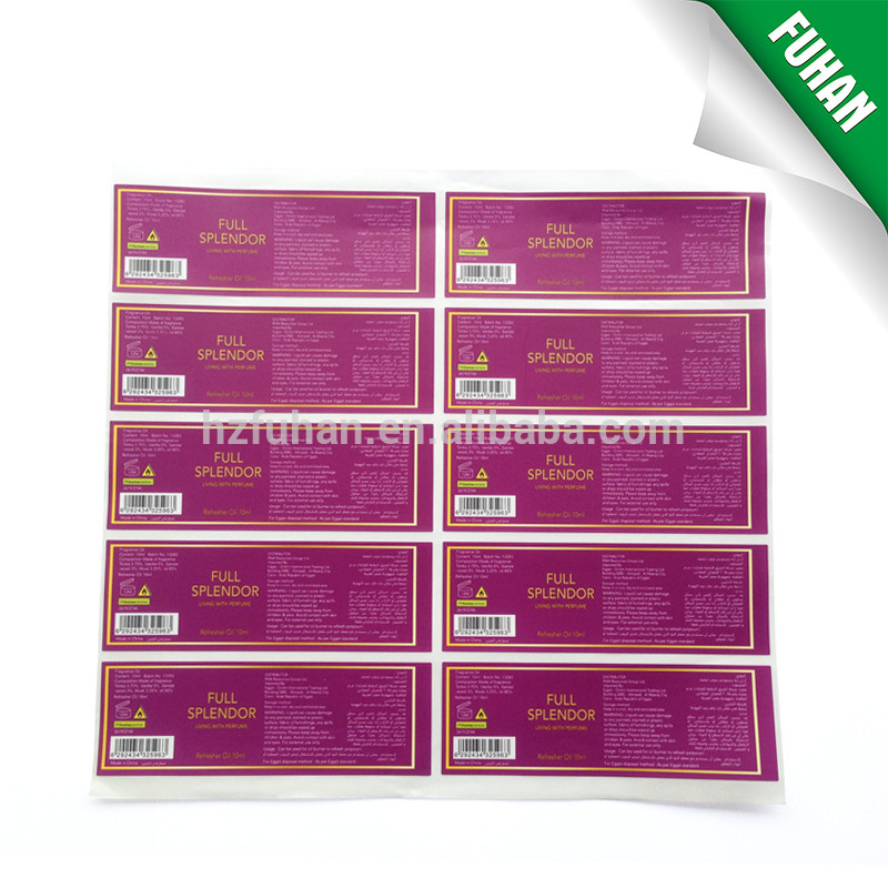 Manufacturer price wholesale self adhesive label paper