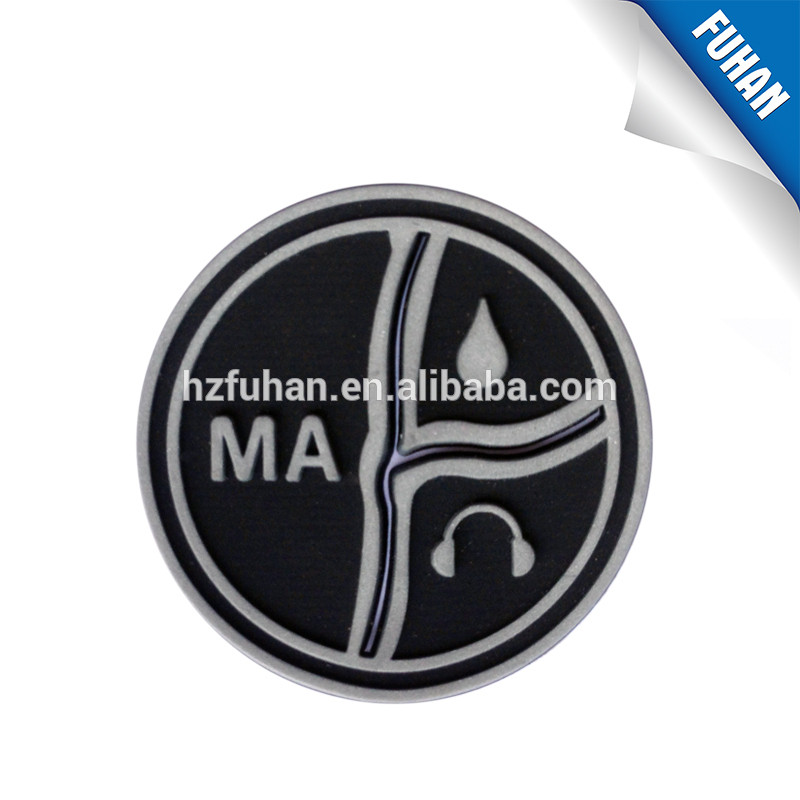 Customized Printed PVC and Silicone patch for sports & leisurewear