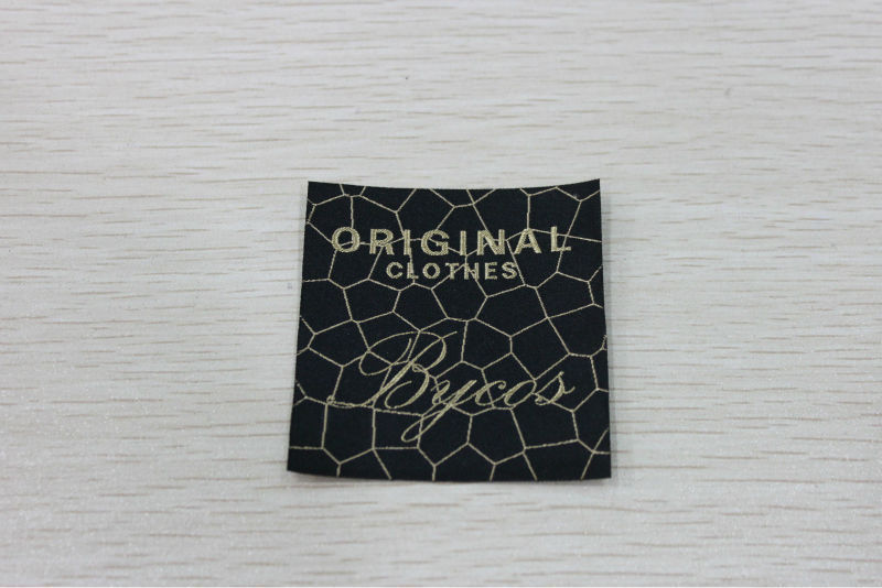 New Style Colorful textiled garments woven label