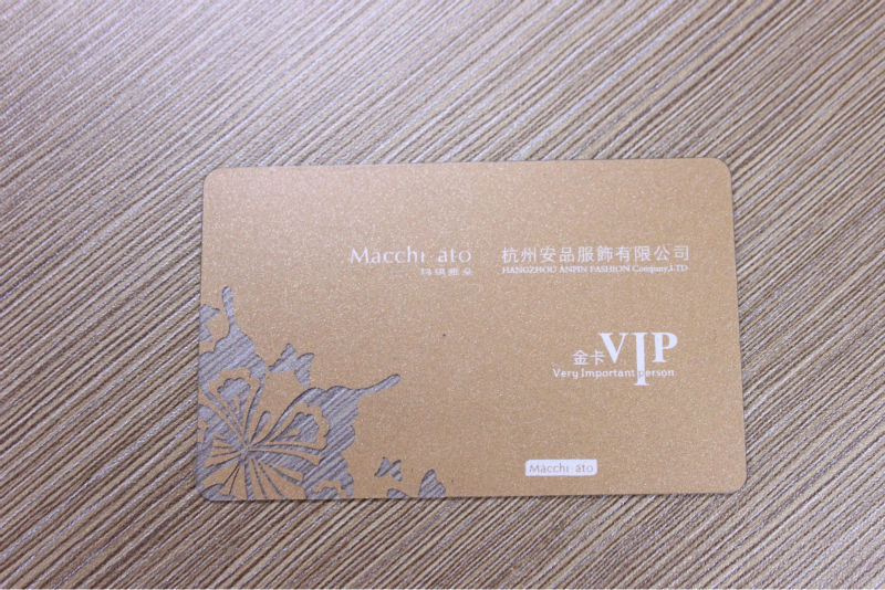 Fashion design customer PVC cards