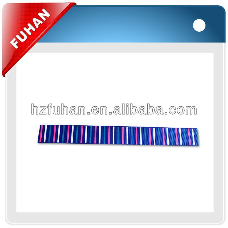 Customize grosgrain ribbon and jacquard ribbon