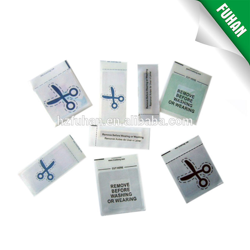 2014 China supplier cheap price anti-counterfeiting fabric label