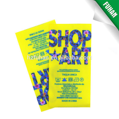 Customized Colorful Heat Transfer Printing Label With Exquisite Logo