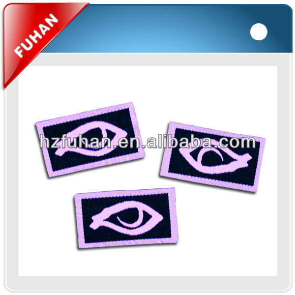 Brand Suppliers Supply polyester yarn custom woven labels