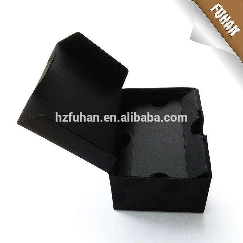 High Quality cardboard black gift box