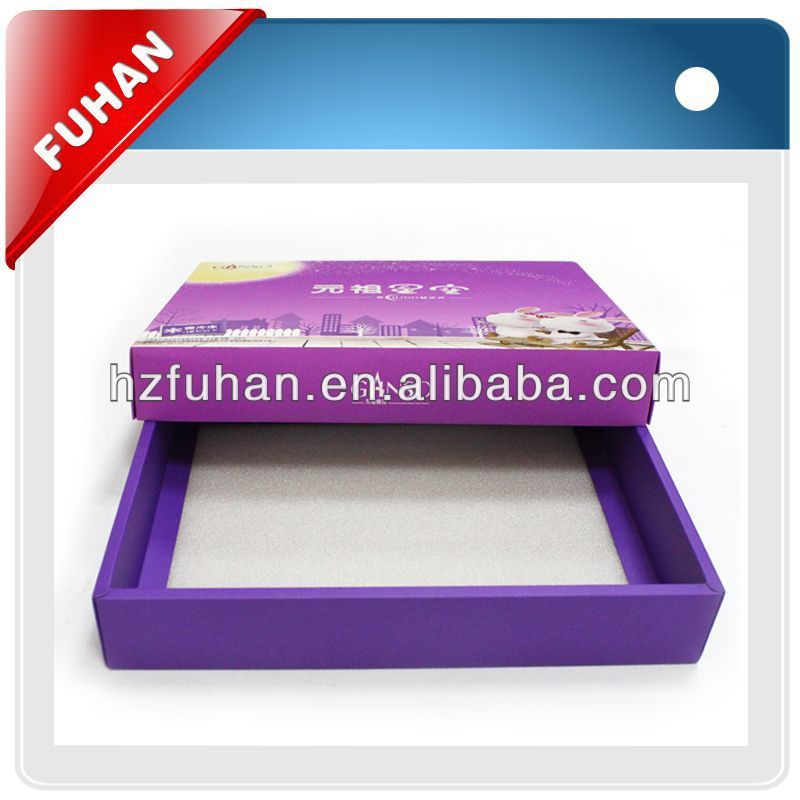 wholesale customized antique cardboard flat pack gift box