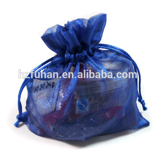 Free sample ribbon satin bags
