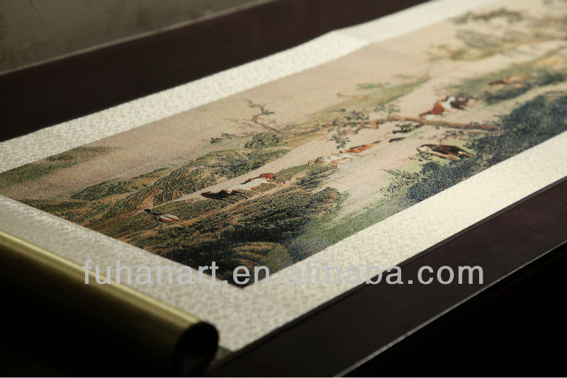 Gifts with Chinese characteristics,scroll painting