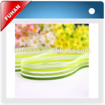 Factory high quality wholesale polyester satin grosgrain ribbon