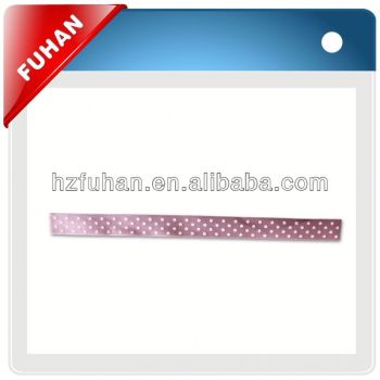 Colourful polyester webbing