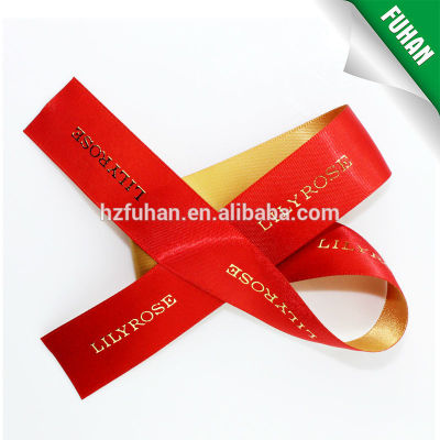 China factory wholesale polyester satin ribbon