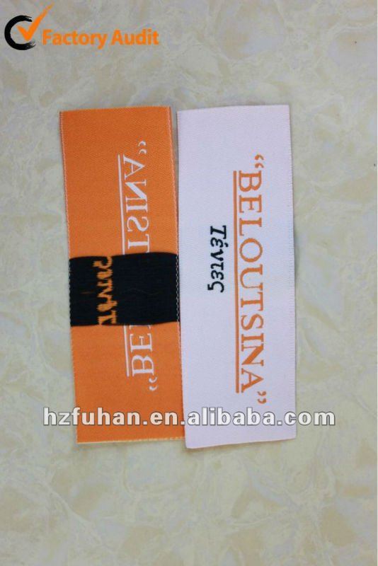 woven mattress labels from China manufacturer