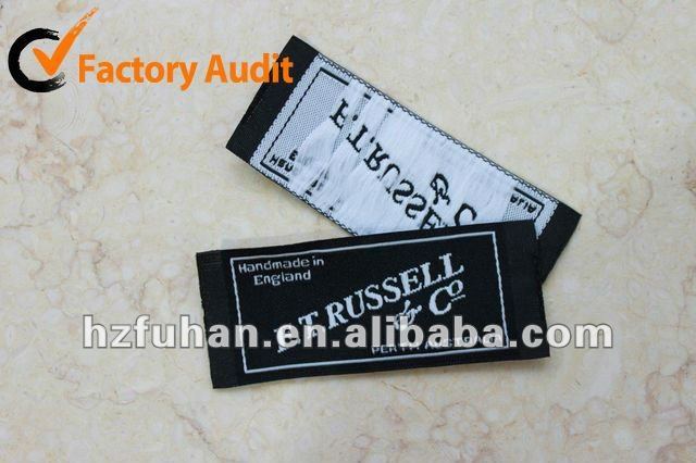 fashion widely used woven clothing labels