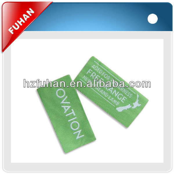 Welcome to custom polyester yarn woven tags for clothing