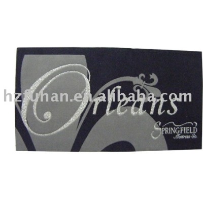 2012 New Style Damask Woven label For Clothings