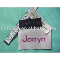 pretty and colorful apparel labels
