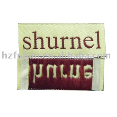 garment woven tag & label