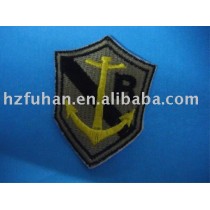 Garment embroidery badge patch