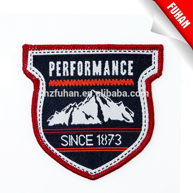 2014 Hot sale newest design side whipstitch woven label