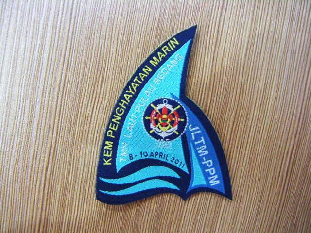 lovely woven badge patch