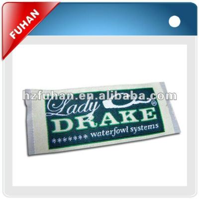 lady's apparel high density woven labels