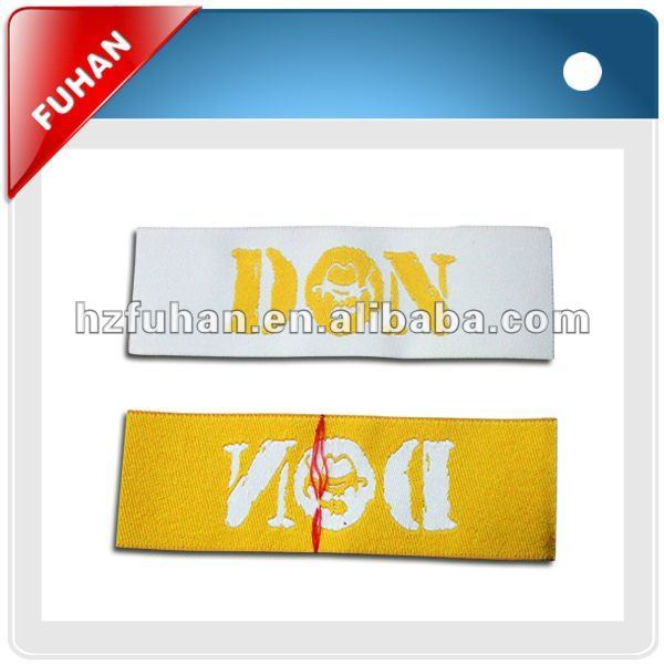 personalized clothing woven labels