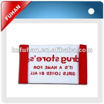 2012 personalized custom brand garment woven labels
