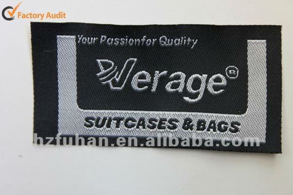 woven labels for men's sports clothing