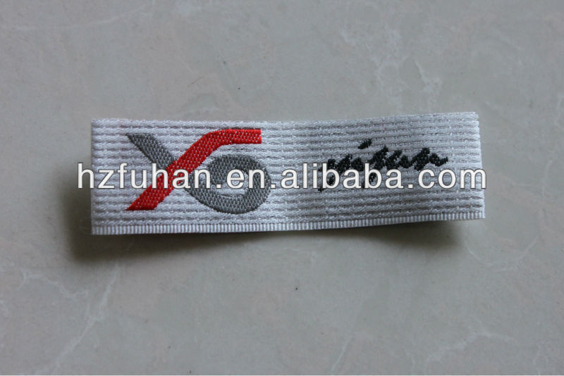 100% polyester woven main labels for apparels