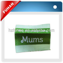 fashionable soft main label with various colors and sizes