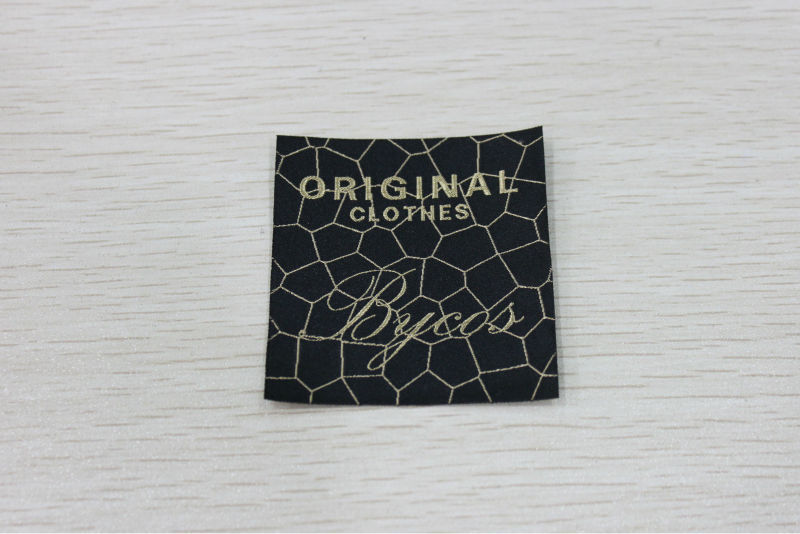 global famous brand woven labels for clothing