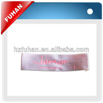 satin woven labels for ladies apparel