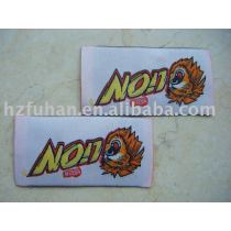 2011 autumn special design animal woven labels