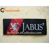 fashionable customized logo woven labels for clothing