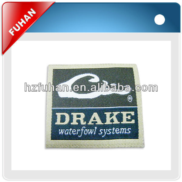 2013 Best Quality damask woven label for apparels