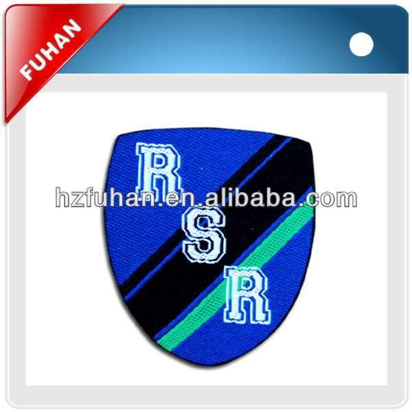 direct factory customized colorful garment woven patch