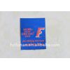 blue adhesive double label