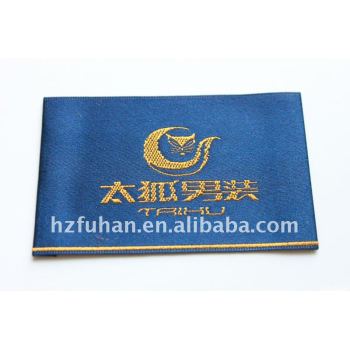 high density plane woven labels for mens clothes