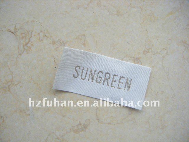 wholesale woven shirts polyester label from hangzhou factory