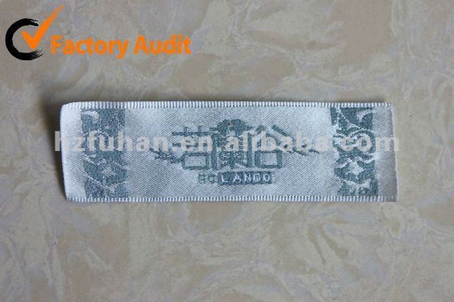 Fashion woven labels for scarf