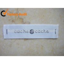 cloth label ,woven fabric, with good design